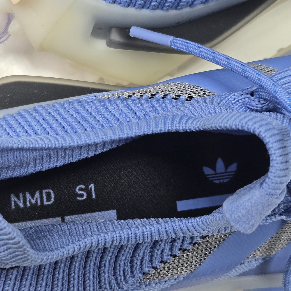 Adidas Originals NMD S1 Fusion Blue/off White Sneakers Size Womens 8.5-9 Mens 7 - Picture 6 of 12
